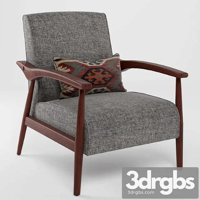 Gray Arm Chair 3dsmax Download
