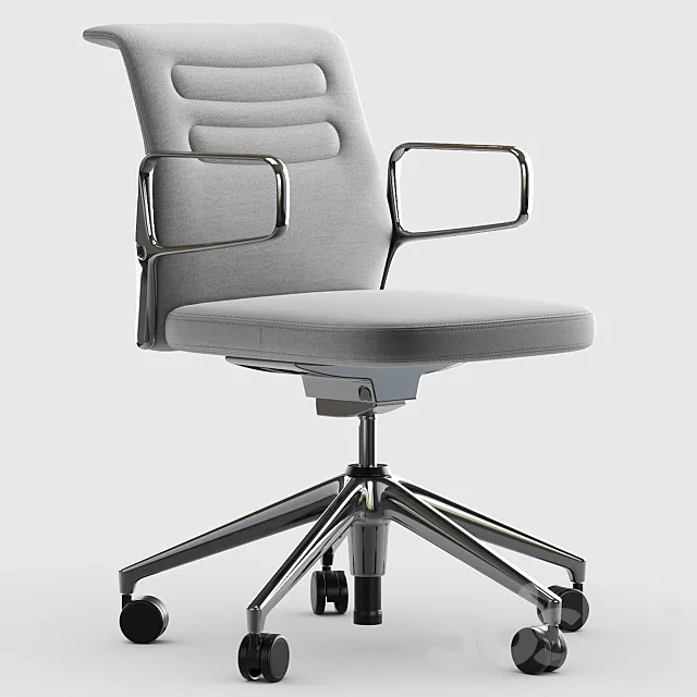 Gray & Sierra Gray Plano Vitra AC 5 Studio Chair 3DSMax File