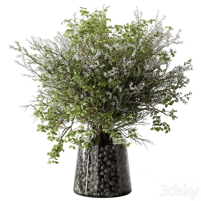 Green Branch 124 3dsMax Model