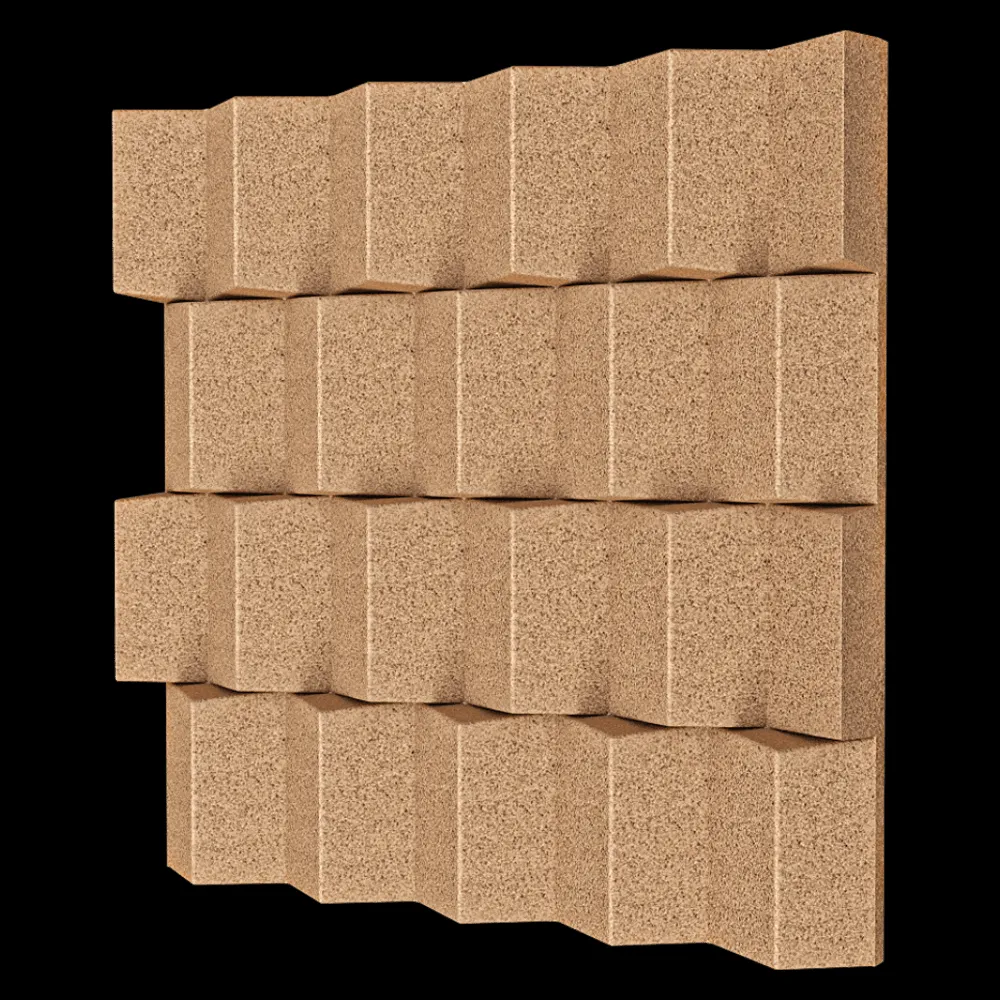 Greenmood – Acoustic panels Brickx 3ds Max