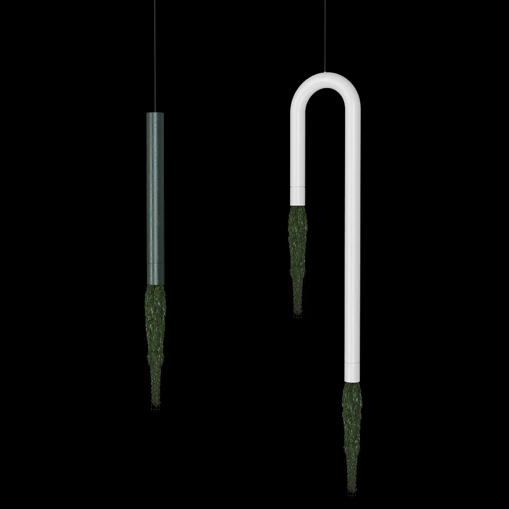Greenmood – Exquisite hanging plants system Cascade 3ds Max