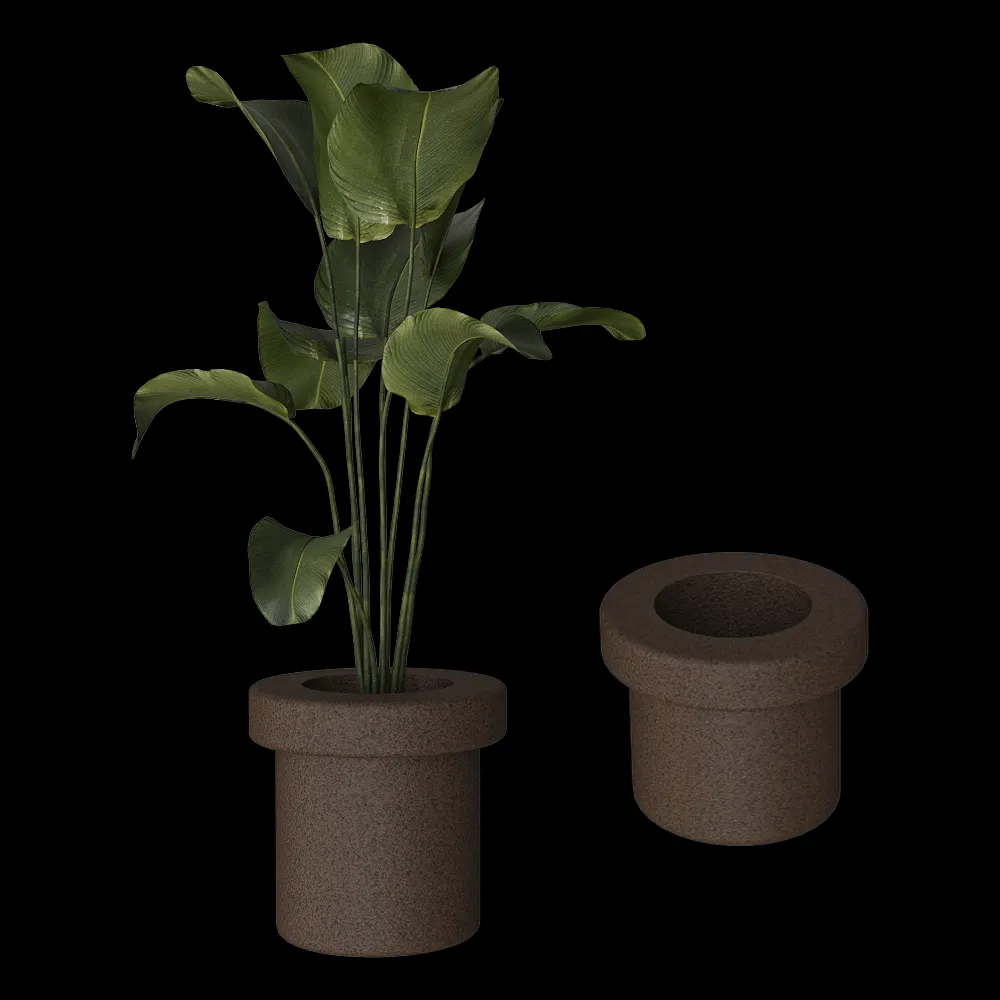 Greenmood – Planter Mario 3ds Max