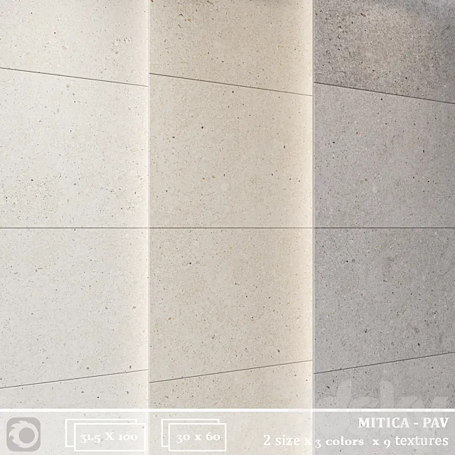 Grespania Ceramica MITICA-PAV 3ds Max