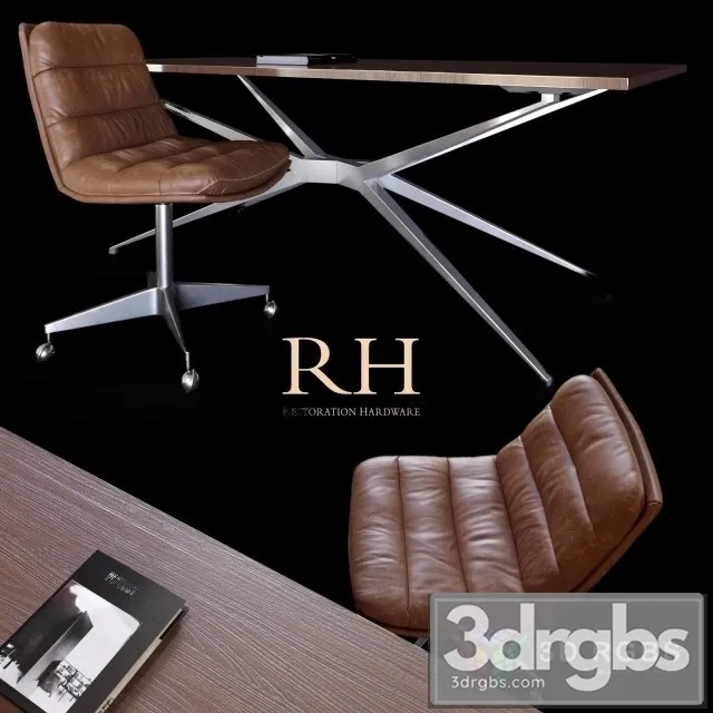 Griffith Chair Maslow Spider Desk 3dsmax Download
