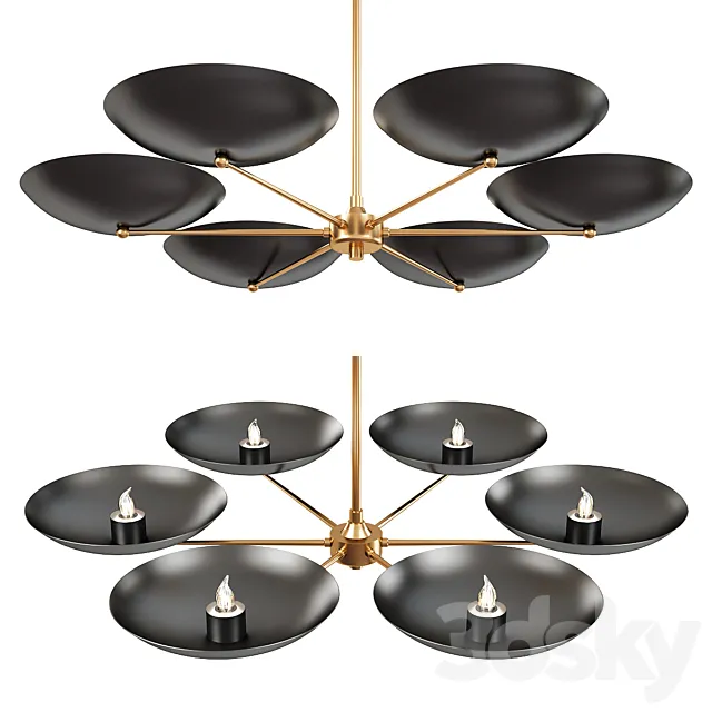 Griffith chandelier 3ds Max