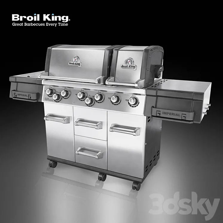 Grill Broil King IMPERIAL XL 3DS Max