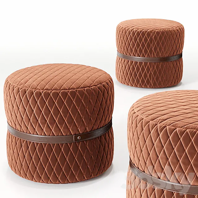 Grilli CONGA POUF 720817 3DSMax File