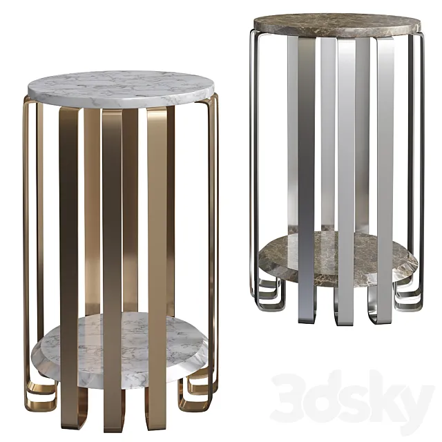 Grilli JAZZ TALL ROUND SIDE TABLE 3DS Max Model