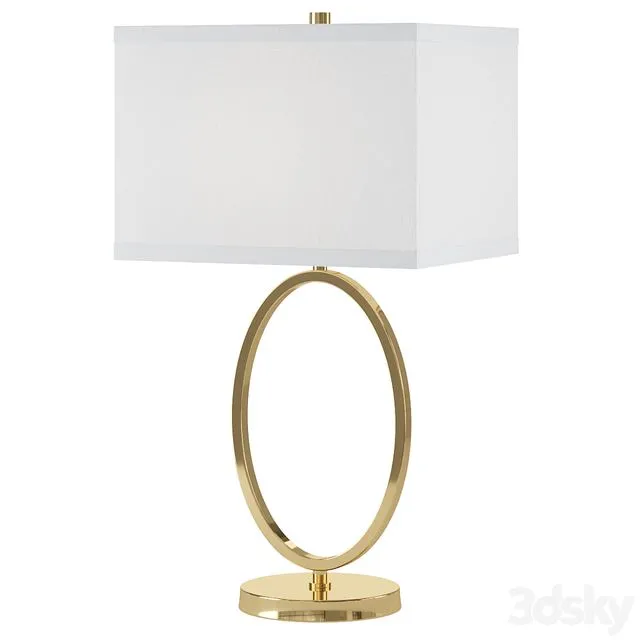 Griswalde 54cm Table Lamp 3dsMax Model