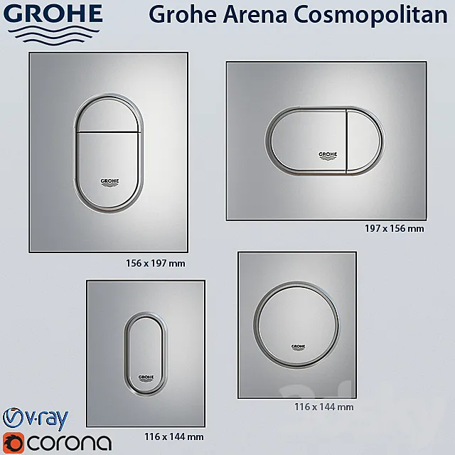 Grohe Arena Cosmopolitan 3DSMax File