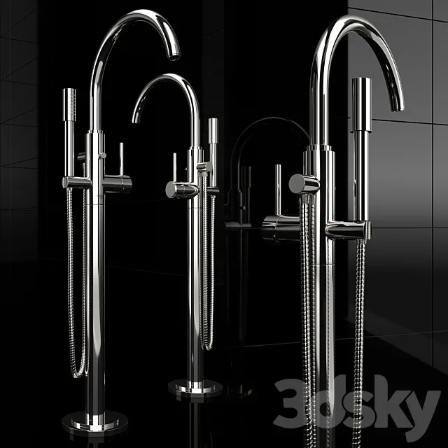 Grohe Atrio Floor Mixer 32653 3ds Max