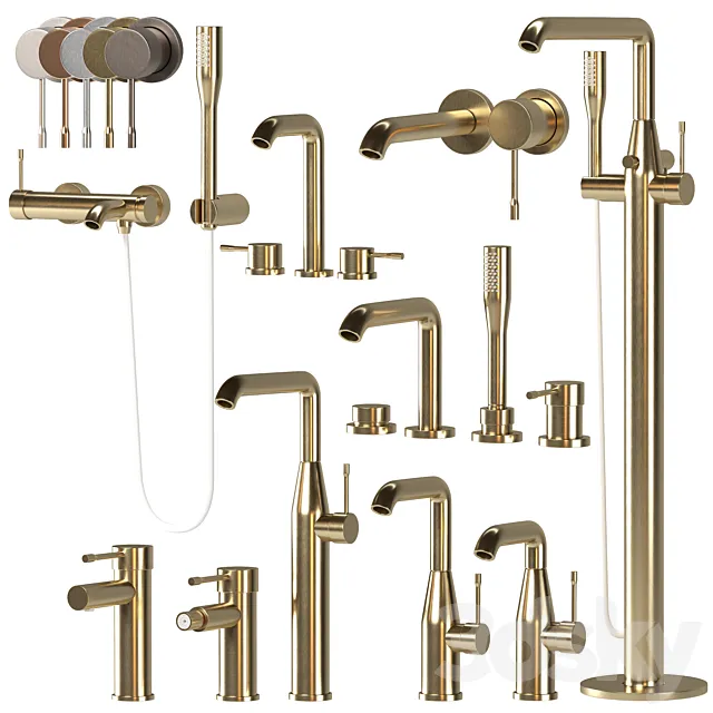 GROHE ESSENCE faucet set 3ds Max