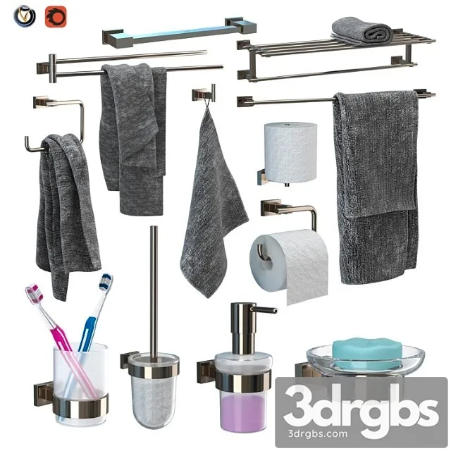 Grohe essentials cube accessory set (12 pcs)