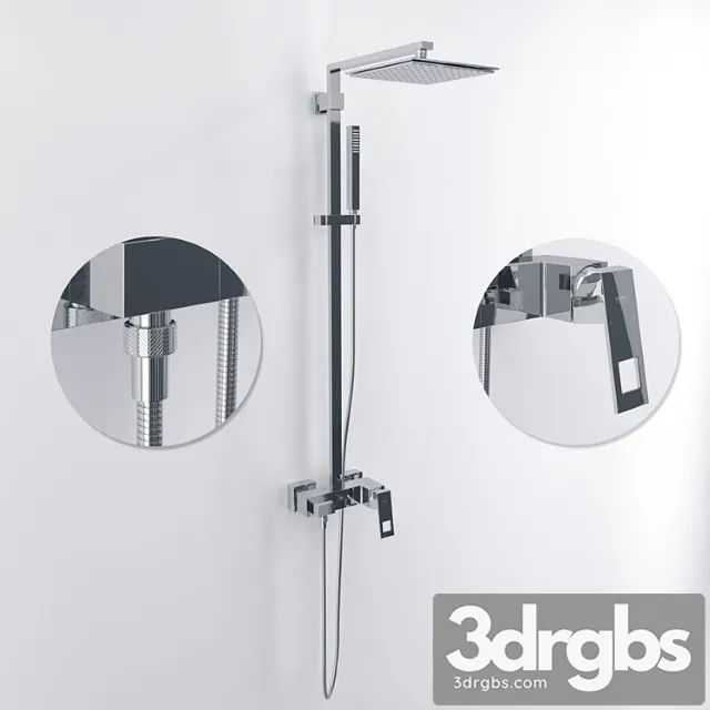 Grohe Euphoria Cube XXL System 230 3dsmax Download