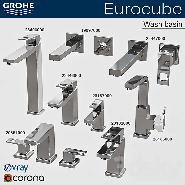 Grohe Eurocube 3DSMax File