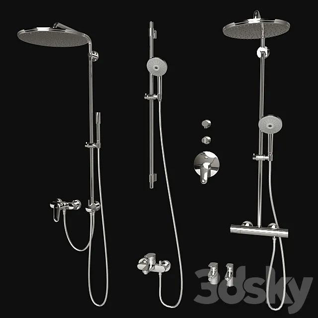 Grohe – Europlus _ Rainshower Cosmopolitan 3ds Max