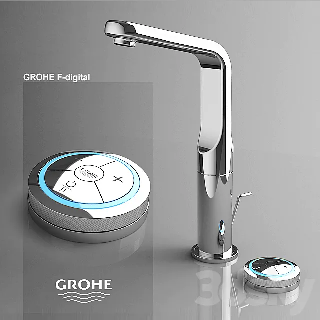 GROHE F-digital 3DS Max Model