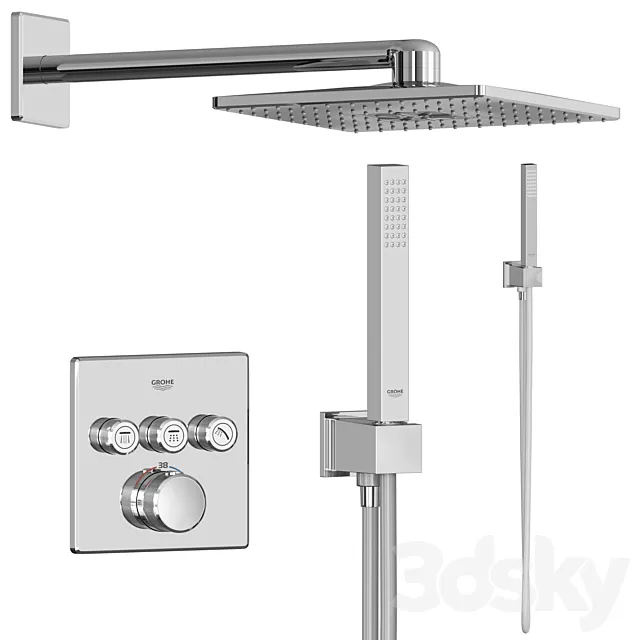GROHE Grohtherm SmartControl 3DSMax File