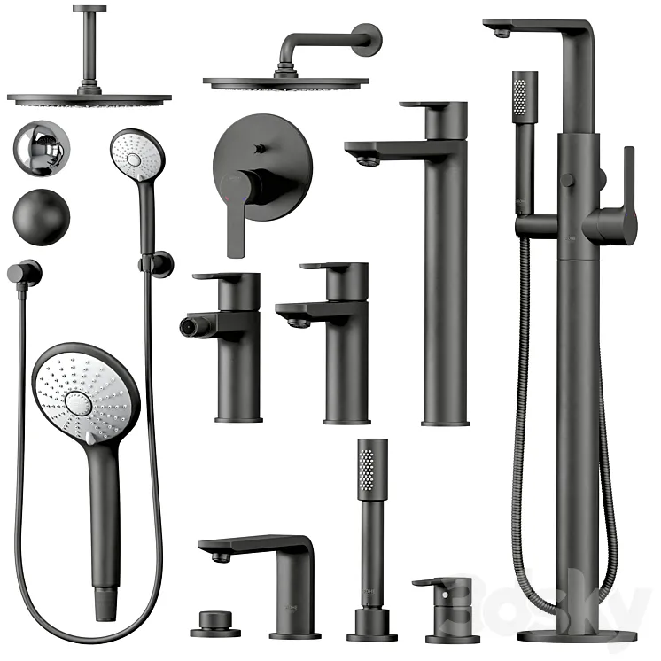 GROHE Linear Set 1 3DS Max Model