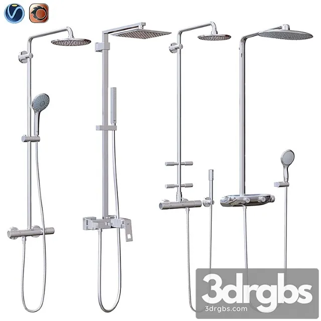Grohe Shower Systems 3dsmax Download