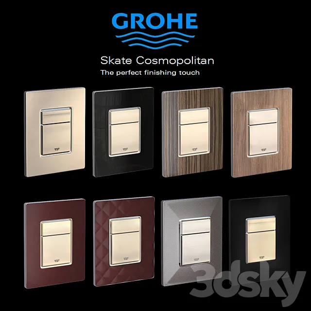 Grohe Skate Cosmopolitan 3DS Max Model