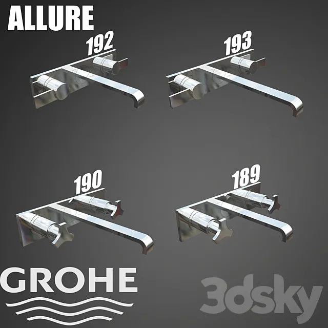 Grohe_allure 3DS Max Model