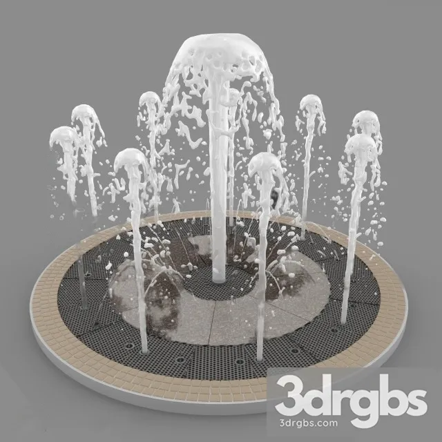 Ground Fountain 3dsmax Download