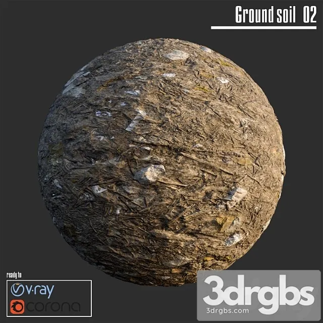 Ground soil 02 3dsmax Download