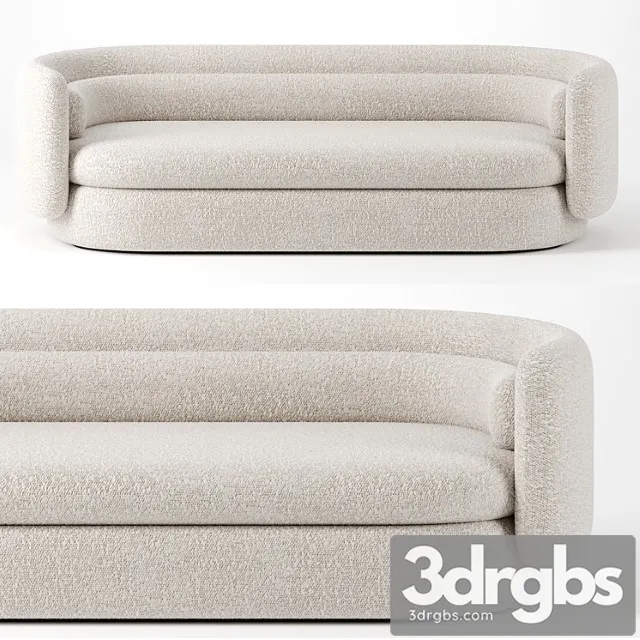 Group Three Seat Sofa by Philippe Malouin for SCP 3dsmax Download