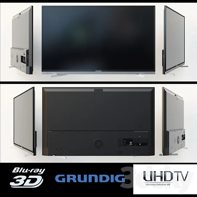 Grundig 55 VLX 8481 BR 3DSMax File