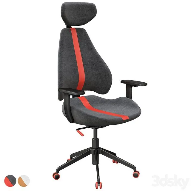 Gruppspel Gaming Chair Ikea 3dsMax Model