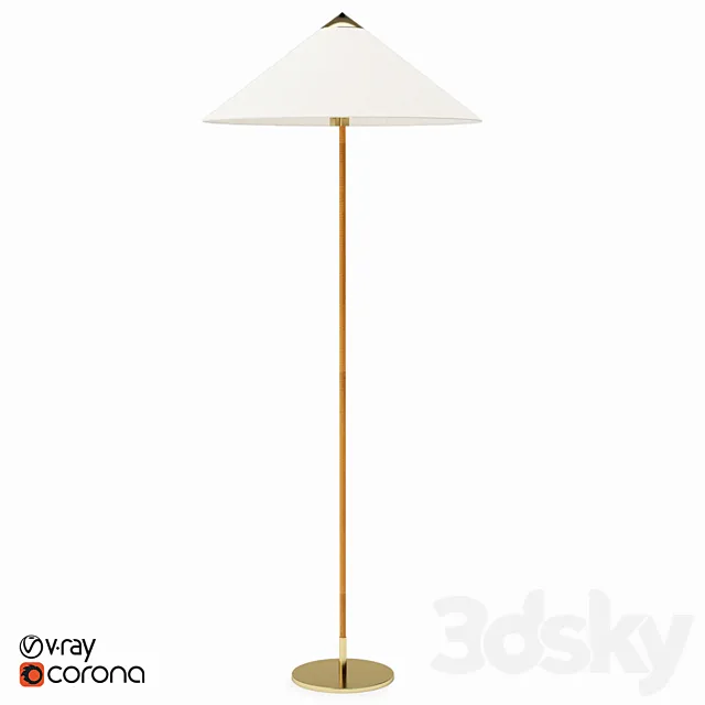 Gubi 9602 Floor Lamp 3DS Max Model