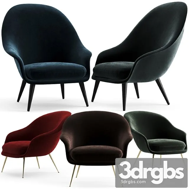 Gubi Bat Lounge Chairs 3dsmax Download
