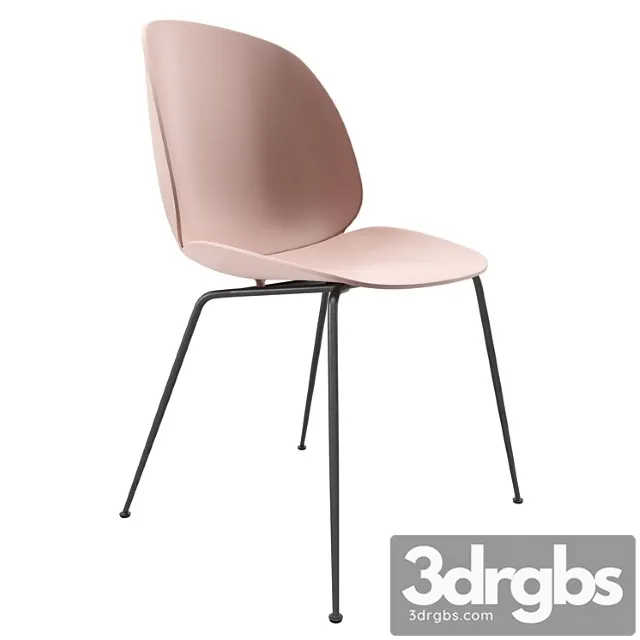 Gubi beetle dining chair (un upholstered conic base) 2 3dsmax Download