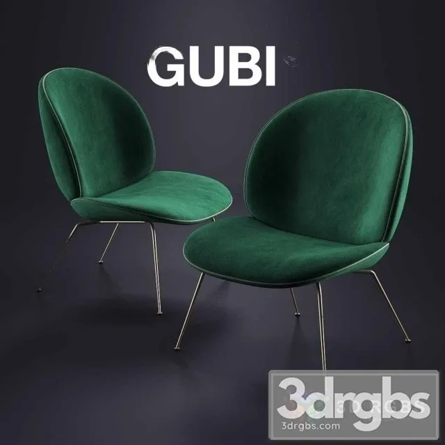 Gubi Beetle Lounge Chair 3dsmax Download