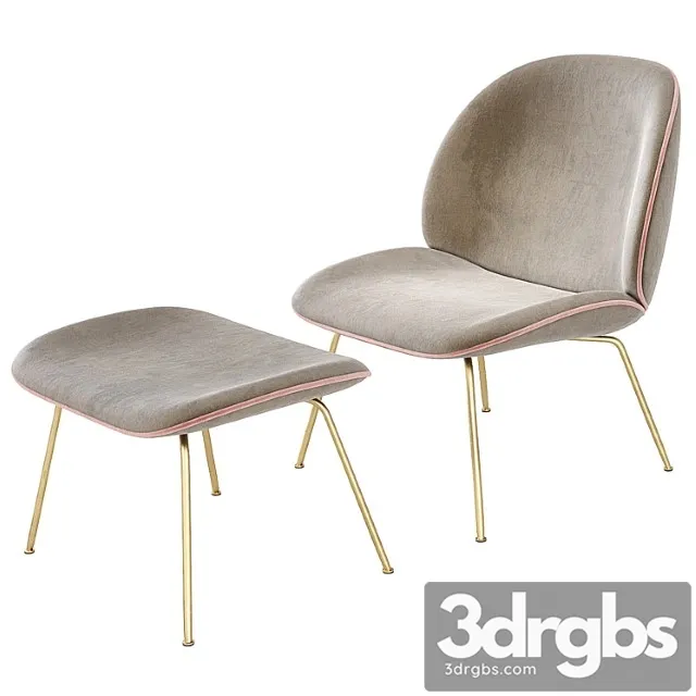 Gubi beetle lounge chair