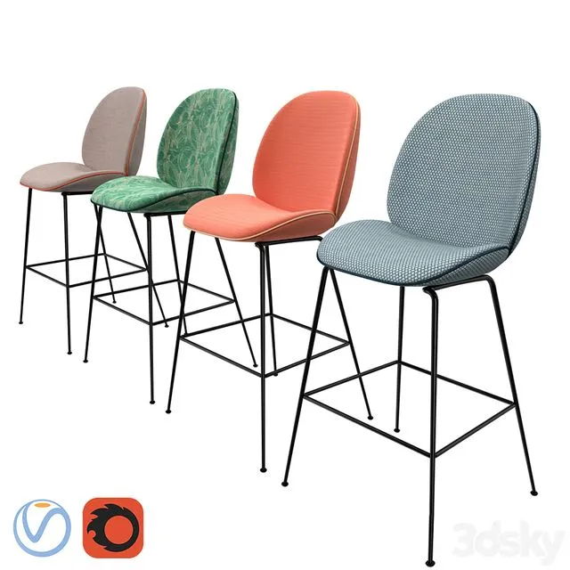 Gubi Beetle Stool 3dsMax Model