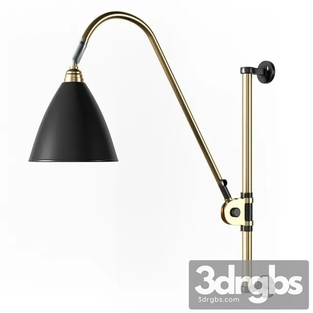 Gubi BestLite BL6 Wall Lamp Brass 3dsmax Download
