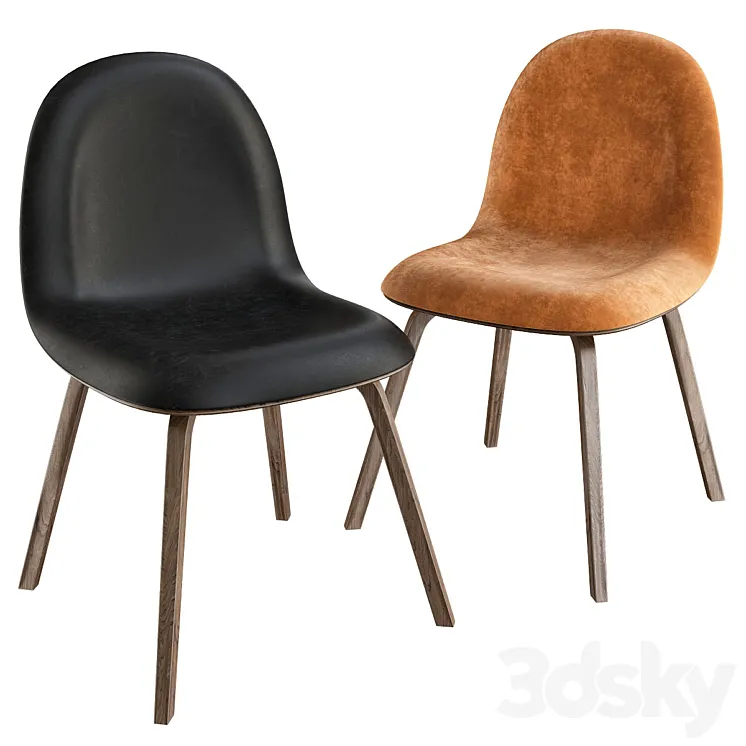 Gubi Chair Designed by Boris Berlin 3DS Max