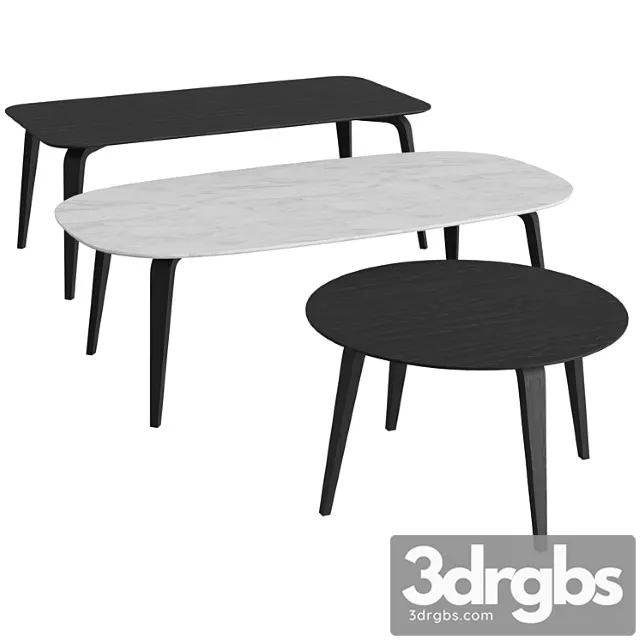 Gubi dining table wood 2 3dsmax Download