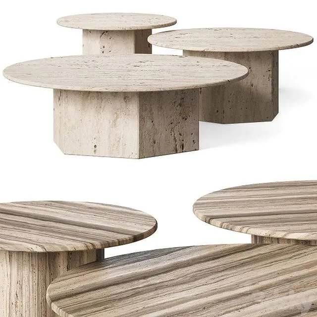 Gubi Epic Coffee Tables 3dsMax Model