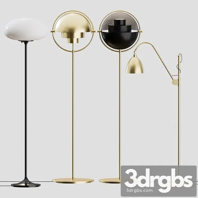 Gubi floor lamps collection 02