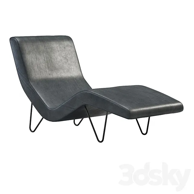 GUBI GMG Chaise Longue 3DS Max Model