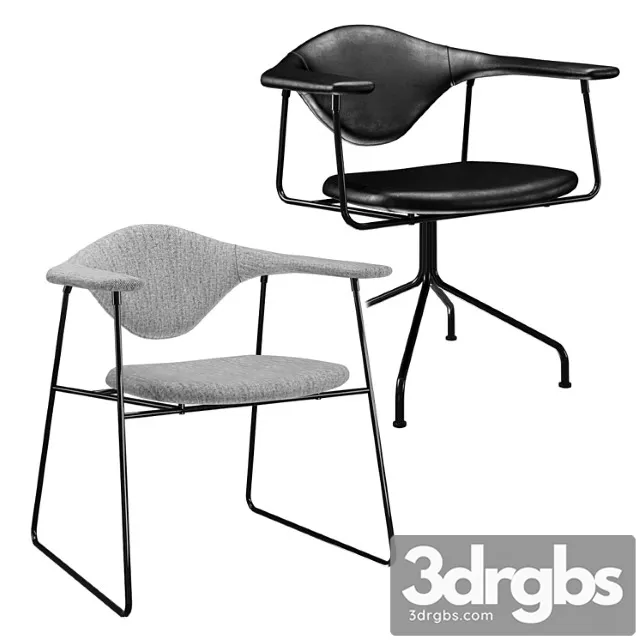 Gubi masculo dining chair 2 3dsmax Download