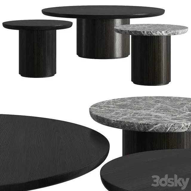 Gubi Moon Coffee Round Tables 3dsMax Model