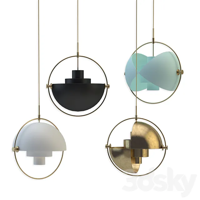 Gubi Multi-Lite Pendant 3ds Max