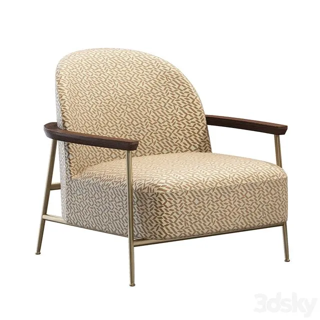 Gubi Sejour lounge chair 3dsMax Model