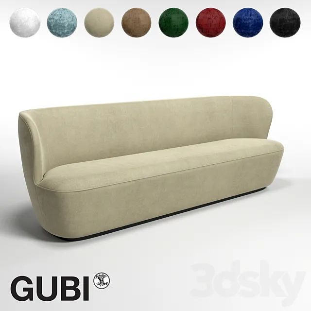 GUBI Stay Sofa W220 3DSMax File