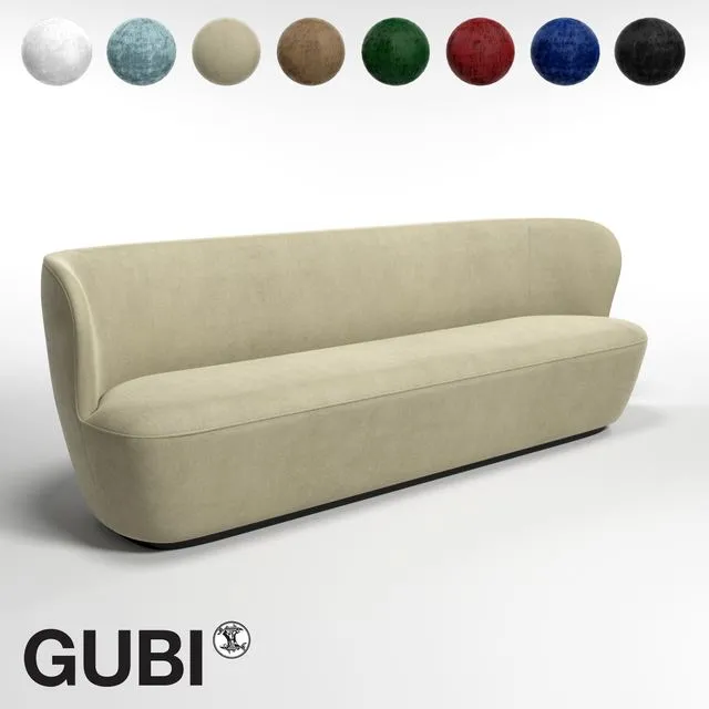 GUBI Stay Sofa W220 3dsMax Model