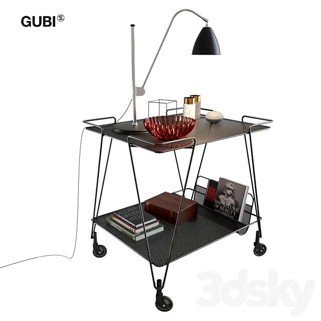 GUBI TROLLEY 3DS Max Model